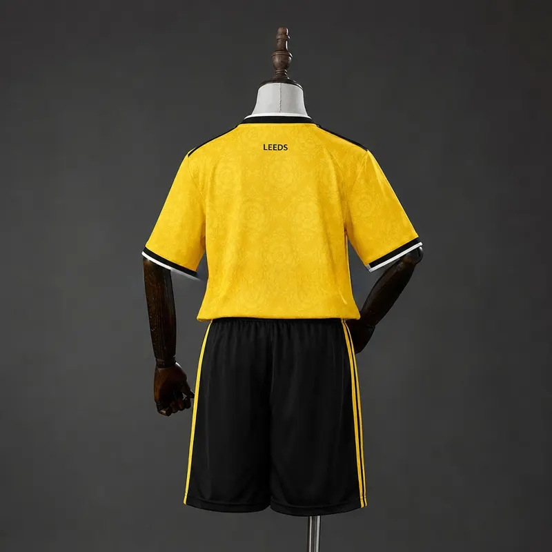 Leeds United Kids Away Kit 2026/27 &mdash; back view
