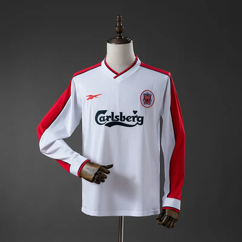 Liverpool Koszulka wyjazdowa długi rękaw 1998/99