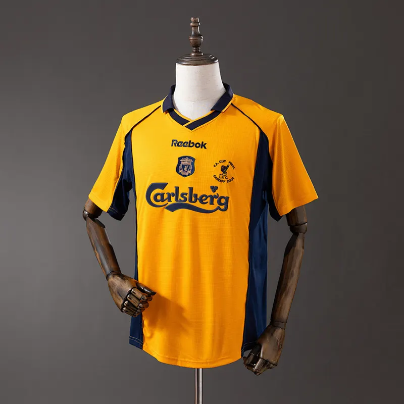 Liverpool Koszulka wyjazdowa 2000/01