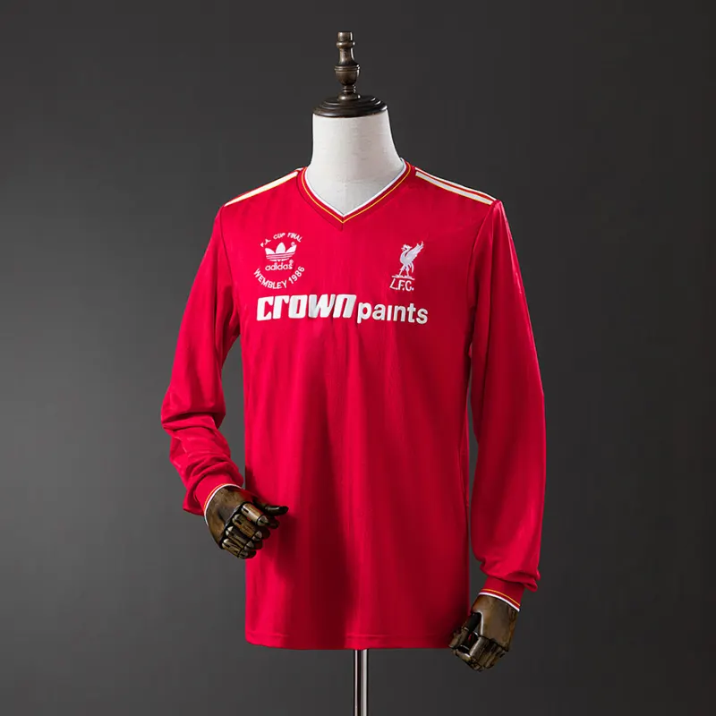 Liverpool Maglia casa manica lunga 1986/87