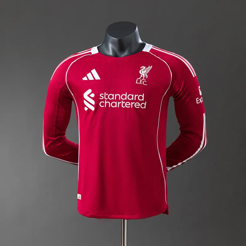 Liverpool Maglia casa manica lunga 2025/26