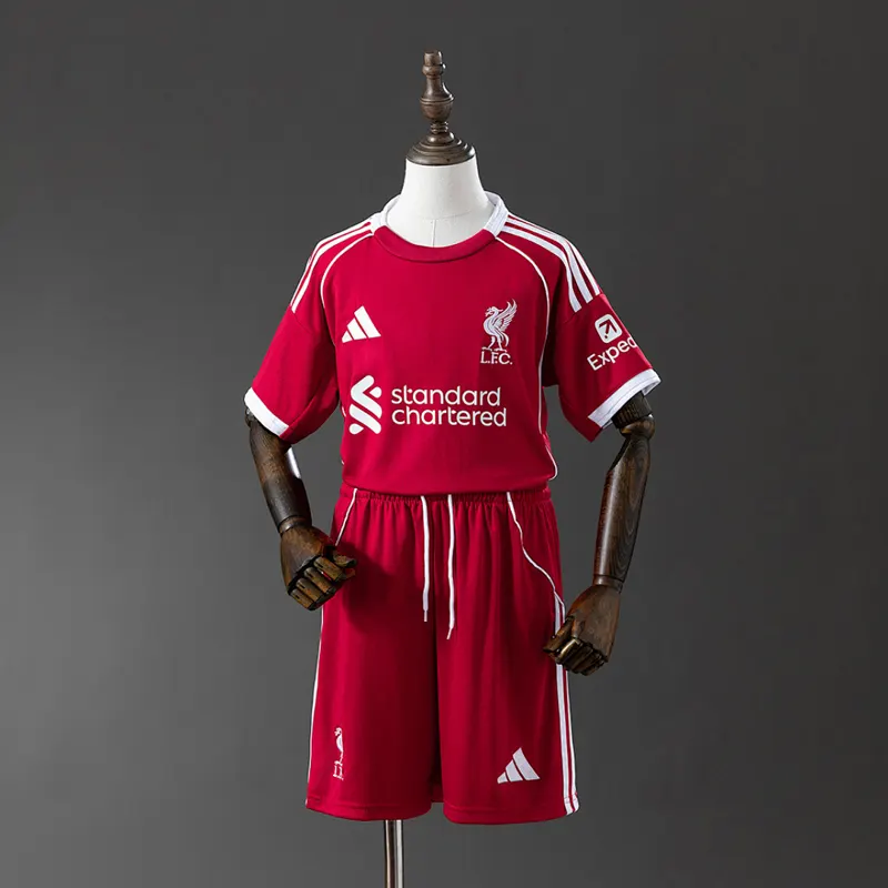 Liverpool Kit casa bambino 2025/26