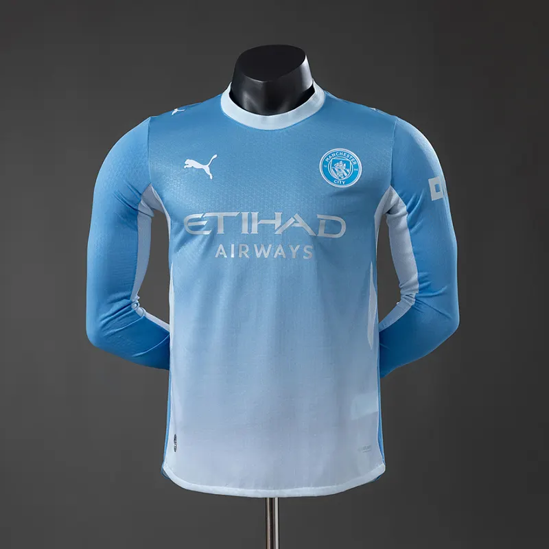 Manchester City Koszulka domowa długi rękaw 2026/27