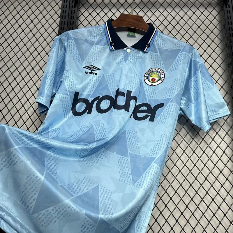 Manchester City Maillot domicile 1989