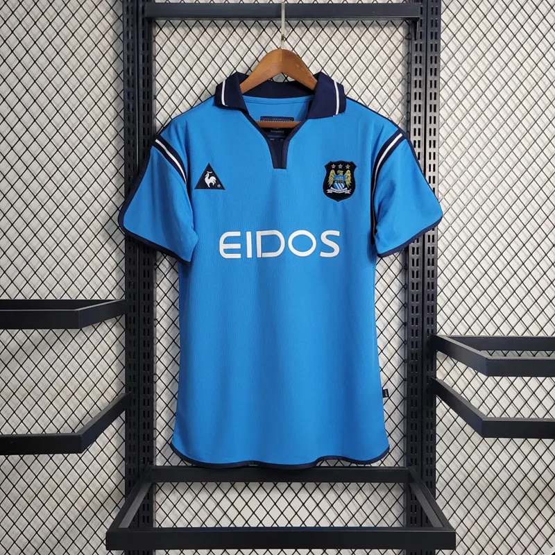 Manchester City Heimtrikot 2001/02