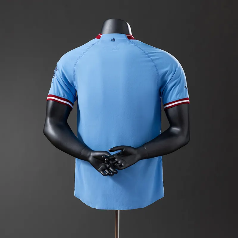 Manchester City Home Shirt 2022/23 &mdash; back view