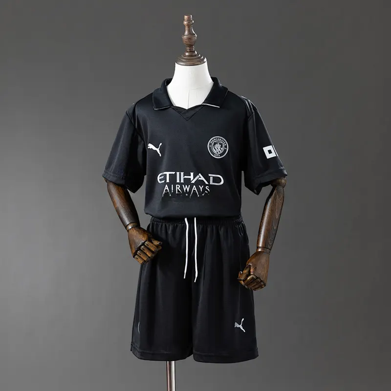 Manchester City Komplet wyjazdowy dziecięcy 2025/26