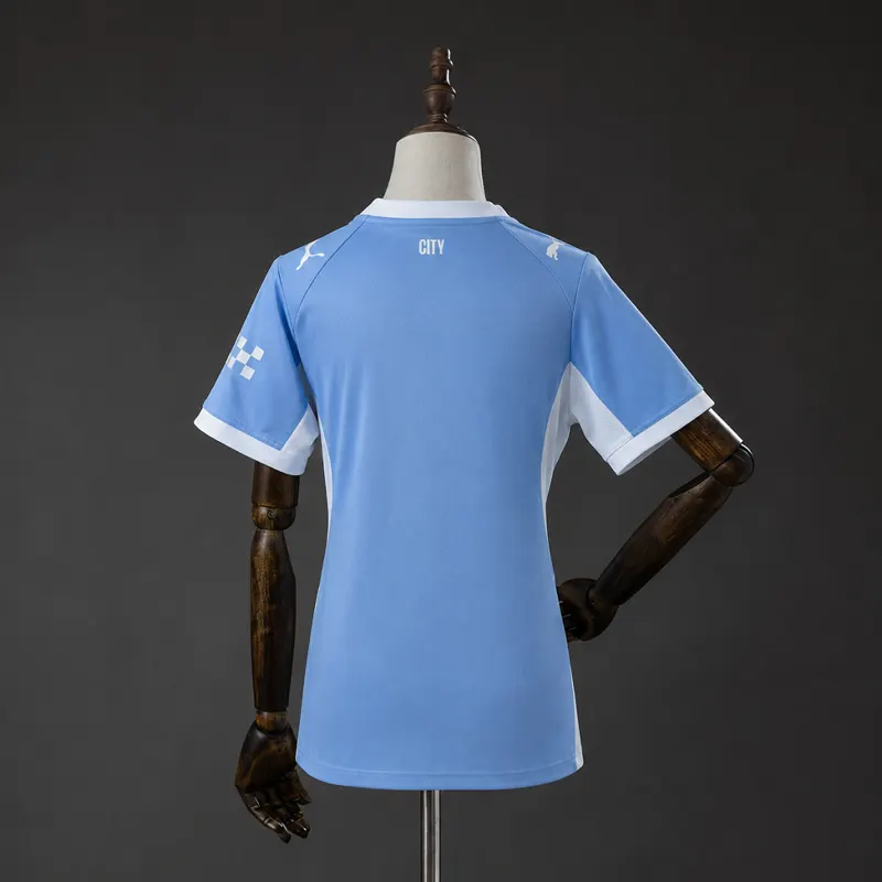 Manchester City Women's Home Shirt 2026/27 &mdash; back view