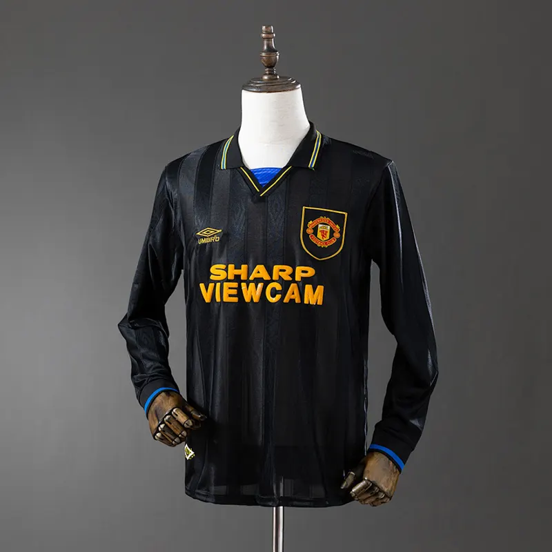 Manchester United Away Long Sleeve Shirt 1993 &mdash; front view
