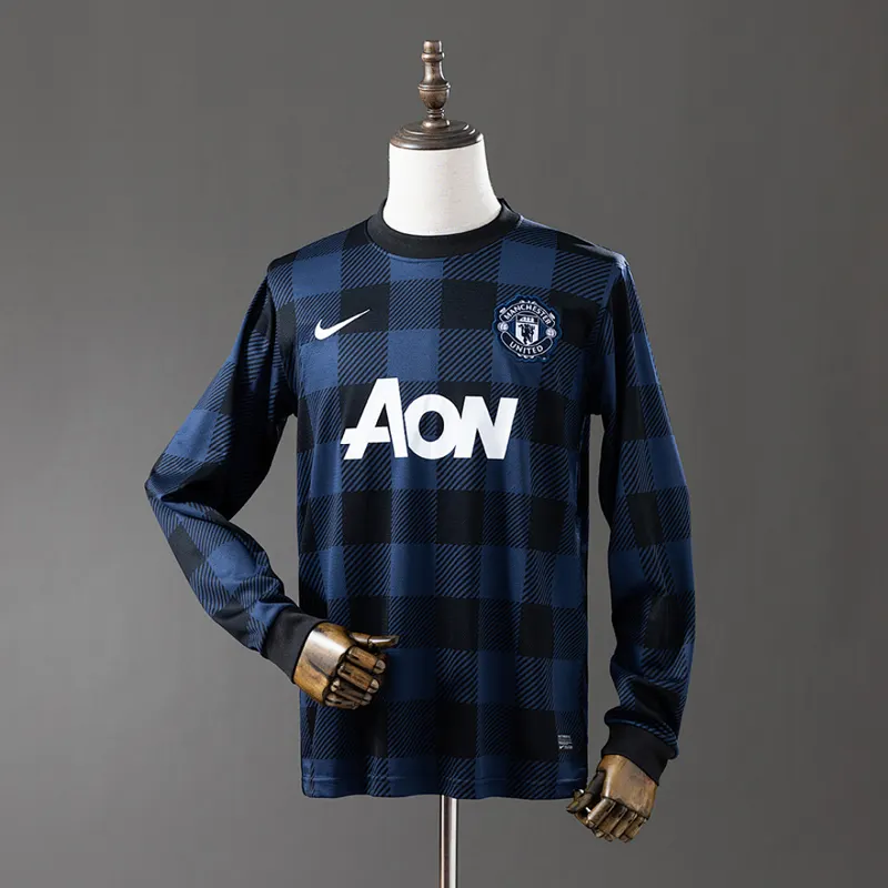 Manchester United Koszulka wyjazdowa długi rękaw 2013