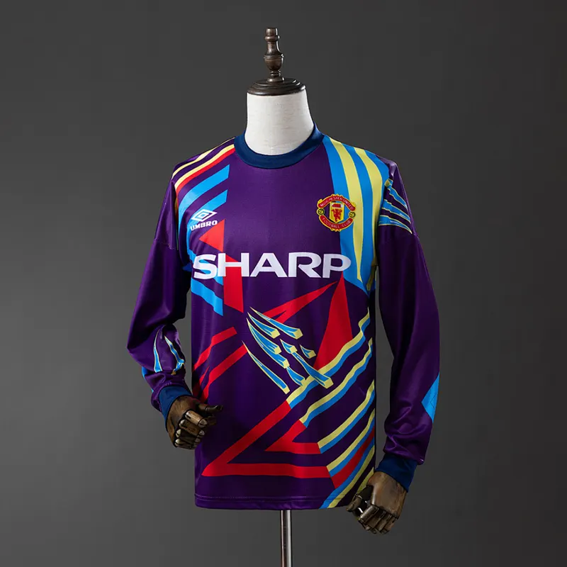 Manchester United Torwarttrikot Langarm 1992
