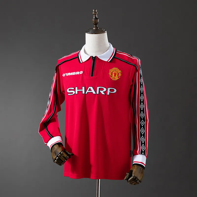 Manchester United Home Long Sleeve Shirt 1998