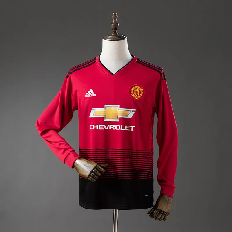 Manchester United Heimtrikot Langarm 2018/19