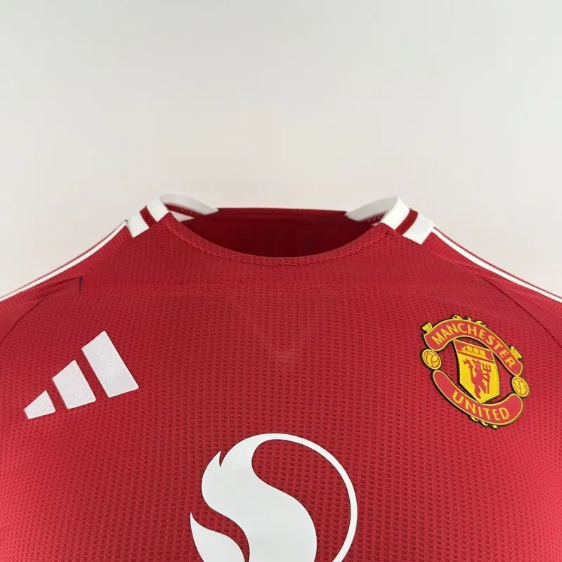 Manchester United Home Long Sleeve Shirt 2024/25