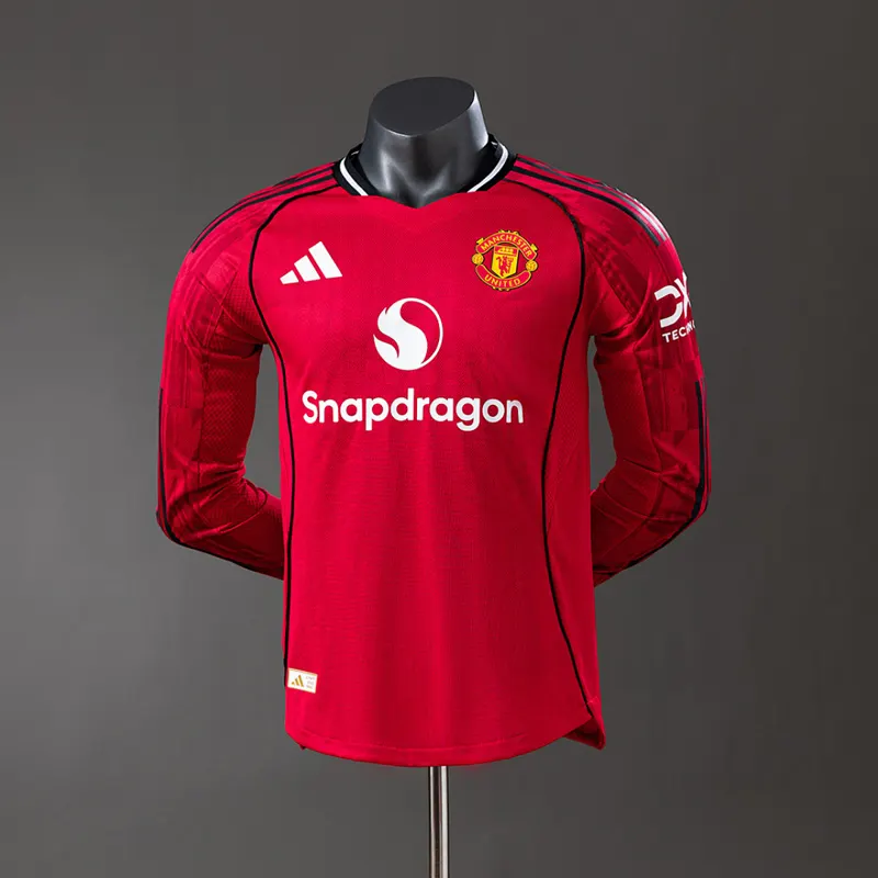Manchester United Maglia casa manica lunga 2025/26