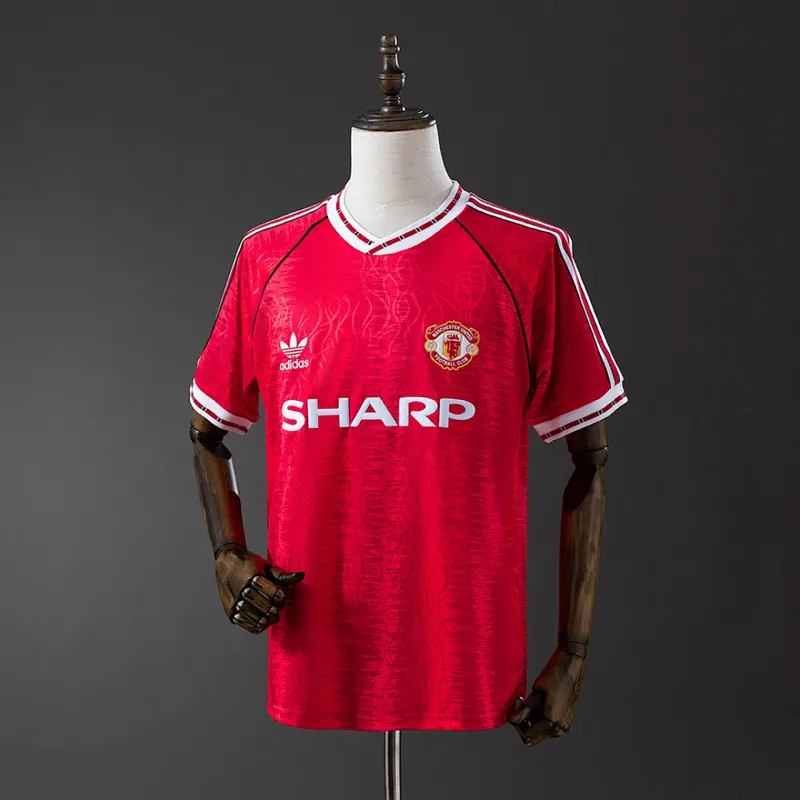 Manchester United Home Shirt 1990