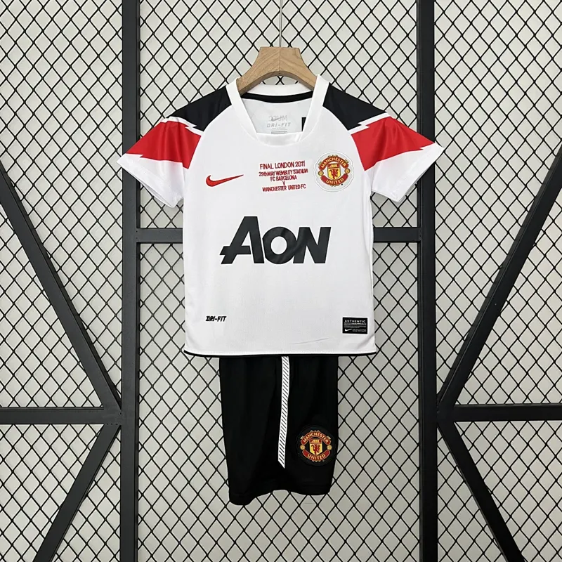 Manchester United Kinder Auswärtstrikot 2010/11