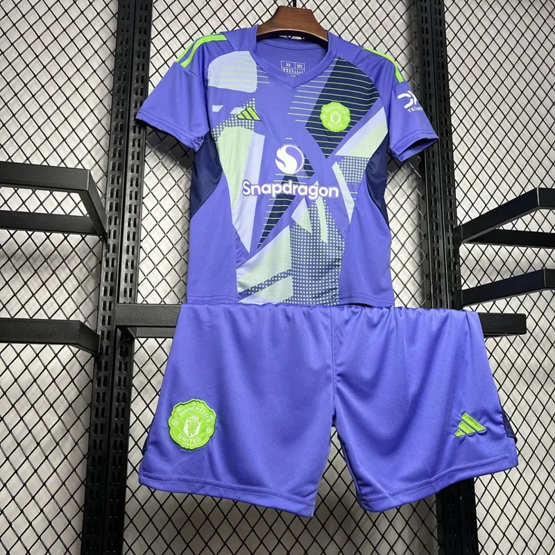 Manchester United Kit da portiere bambino 2024