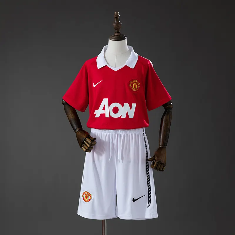 Manchester United Kids Home Kit 2010/11