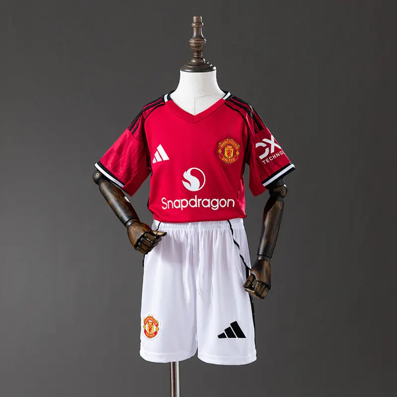 Manchester United Komplet domowy dziecięcy 2025/26