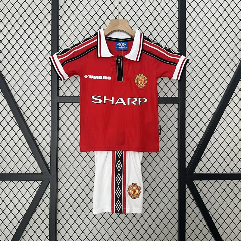 Manchester United Kinder Heimtrikot 1998/99