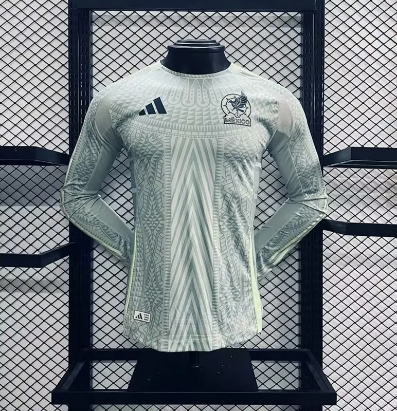 Mexico Away Long Sleeve Shirt 2024 &mdash; front view