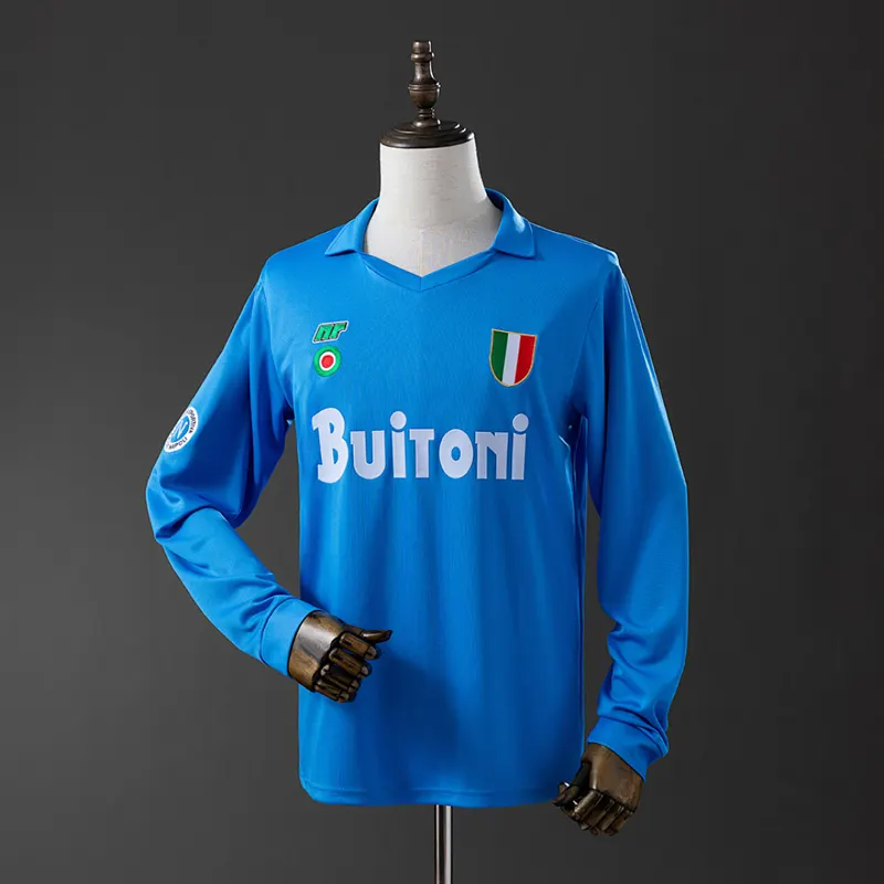 Napoli Home Long Sleeve Shirt 1987/88