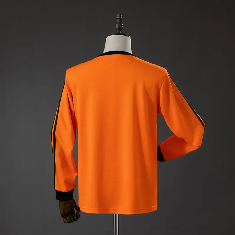 Netherlands Home Long Sleeve Shirt 1980 &mdash; back view