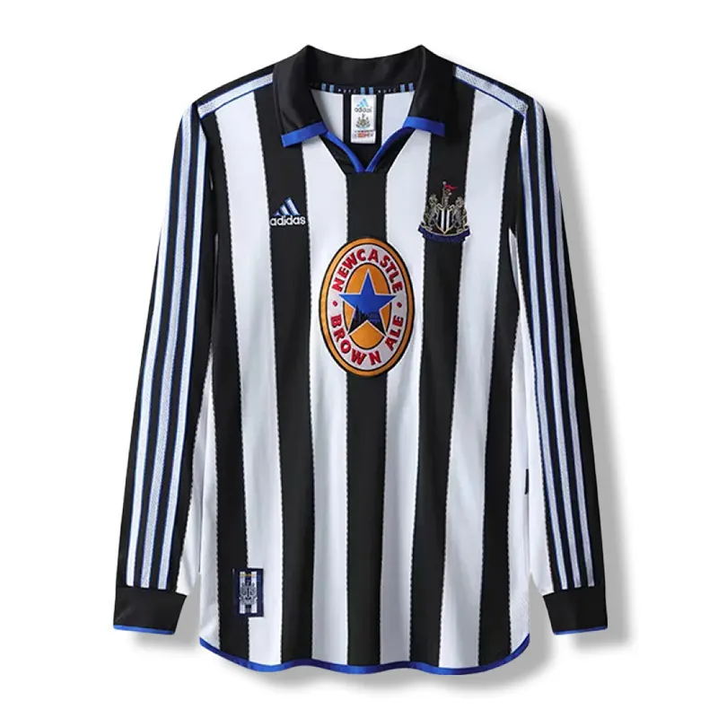 Newcastle United Home Long Sleeve Shirt 1999/00