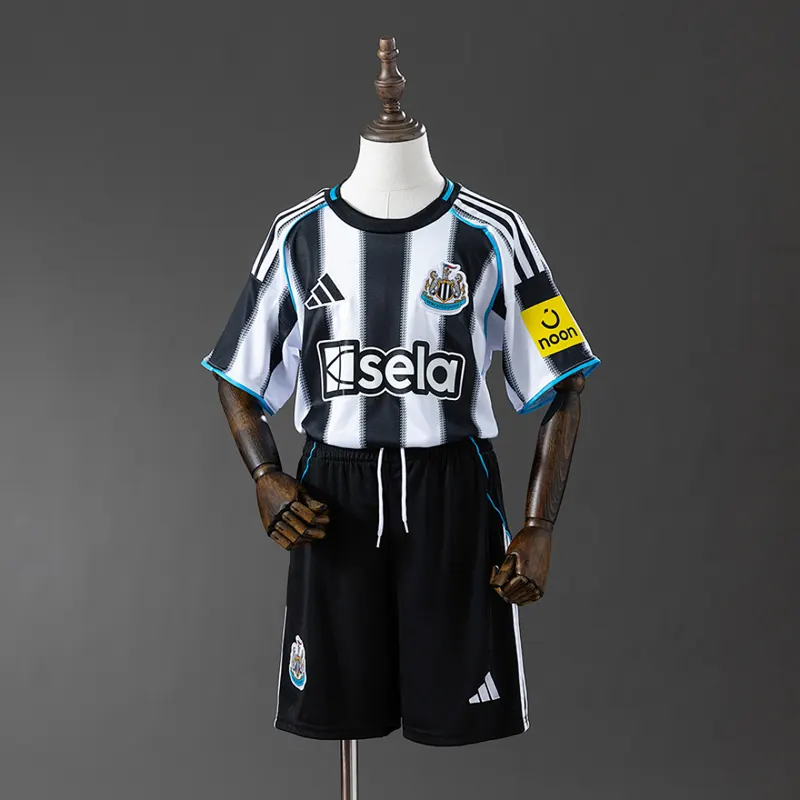 Newcastle United Kids Home Kit 2025/26