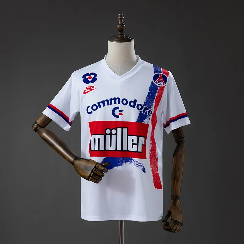 Paris Saint-Germain Home Shirt 1991/92 &mdash; front view