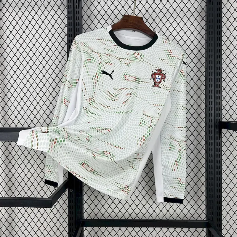 Portugal Maglia trasferta manica lunga 2025