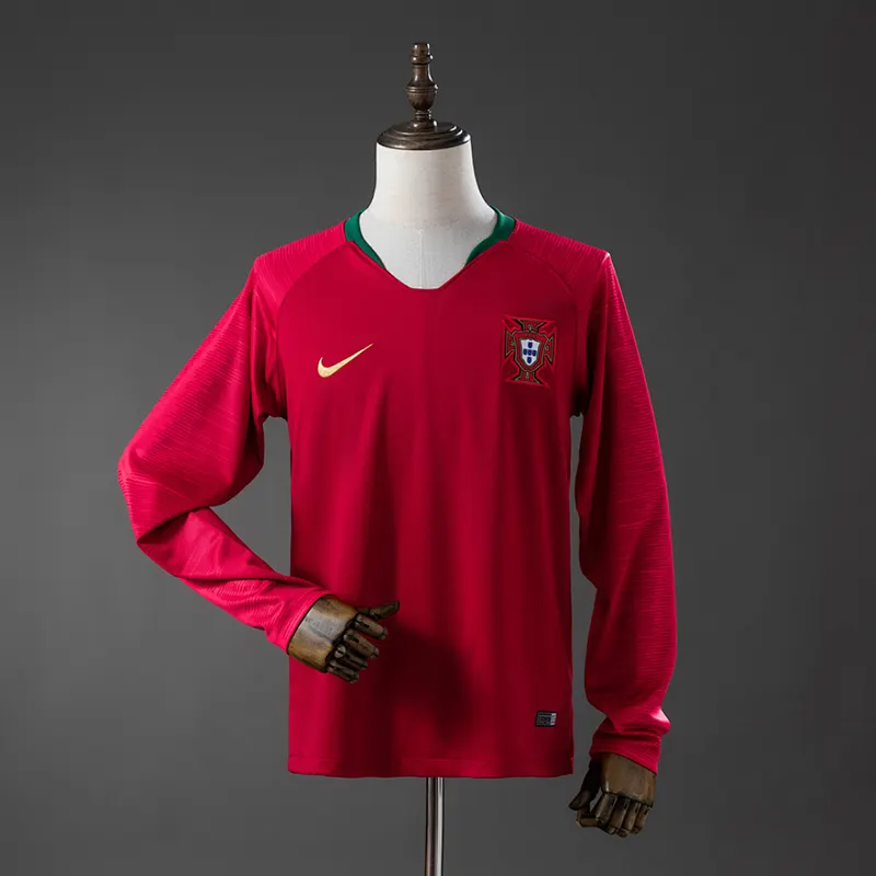 Portugal Camisa titular manga longa 2018