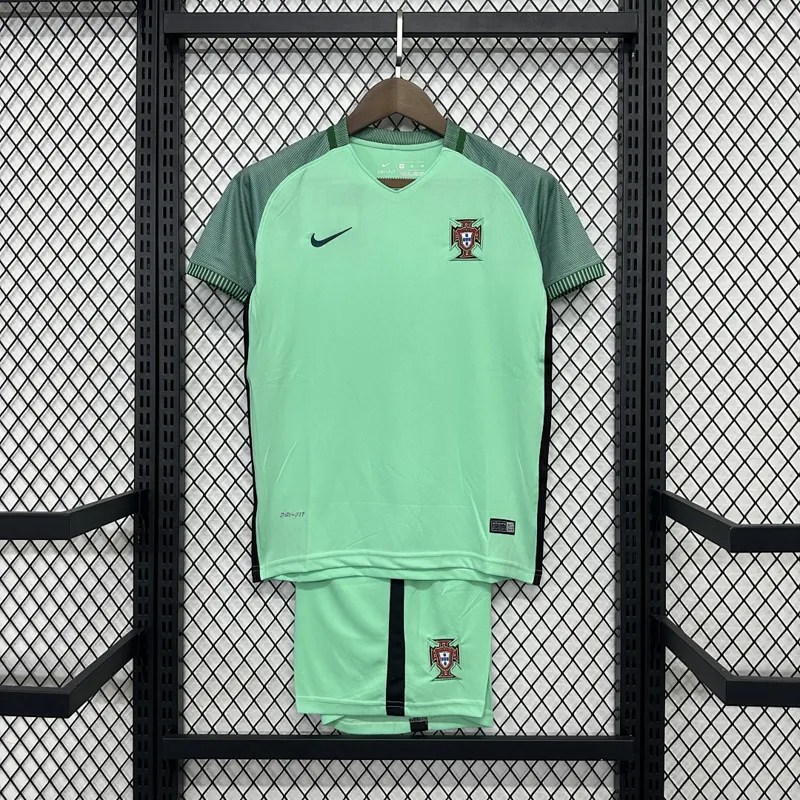 Portugal Kinder Auswärts-Trikotset 2016