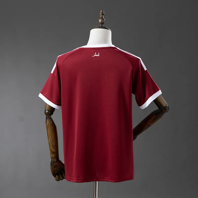 Qatar Home Shirt 2026 &mdash; back view