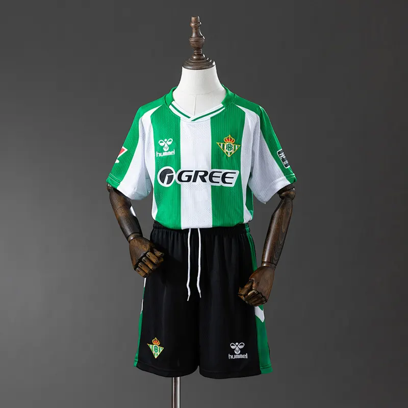 Real Betis Kinder Heim-Trikotset 2025/26