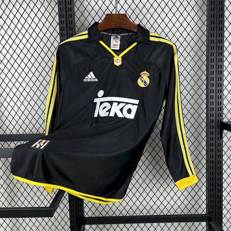 Real Madrid Maglia trasferta manica lunga 1998