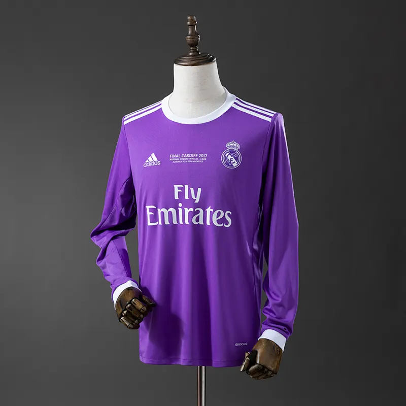 Real Madrid Camiseta visitante manga larga 2016/17