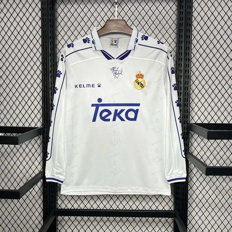 Real Madrid Thuisshirt lange mouw 1994