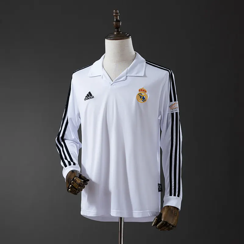 Real Madrid Maillot domicile manches longues 2002/03