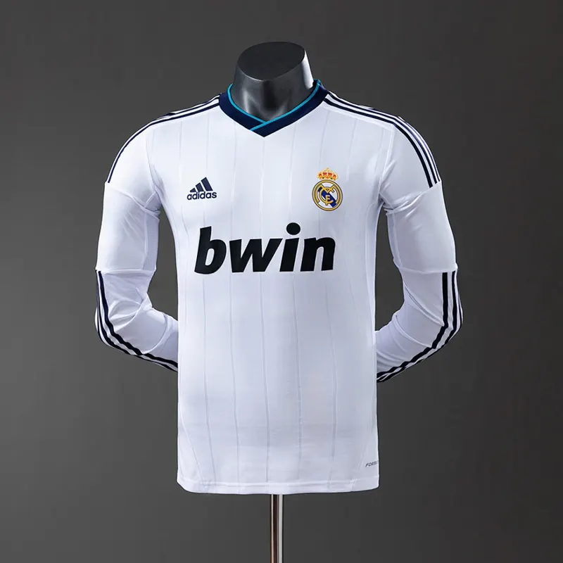 Real Madrid Home Long Sleeve Shirt 2012 &mdash; front view