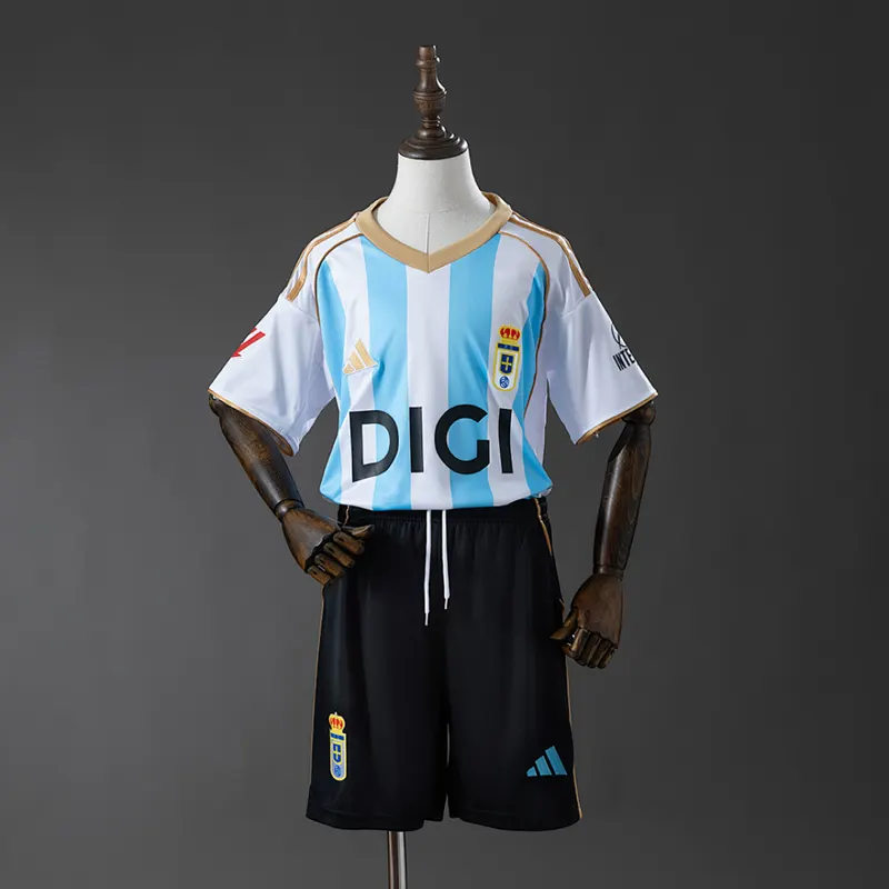 Real Oviedo Kids Third Kit 2025/26