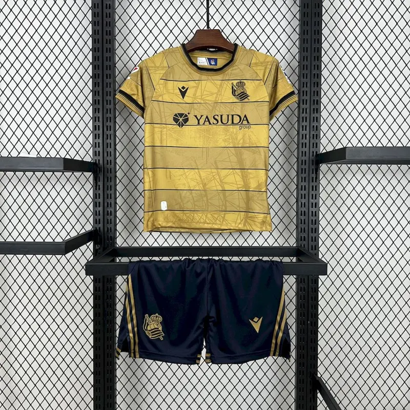 Real Sociedad Equipación visitante niño 2024