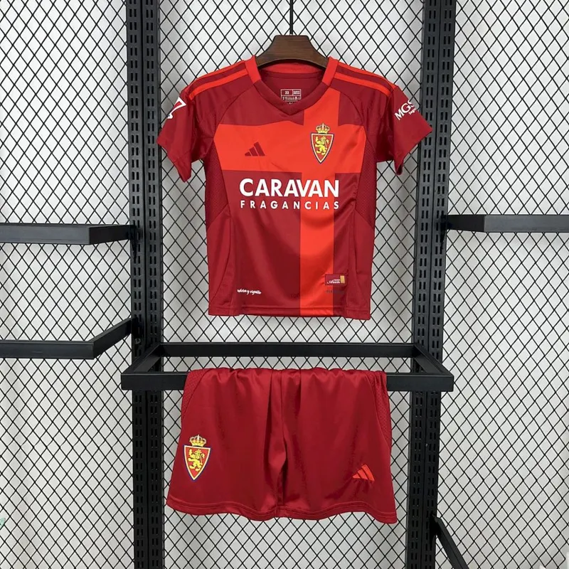 Real Zaragoza Kinder Uittenue 2024