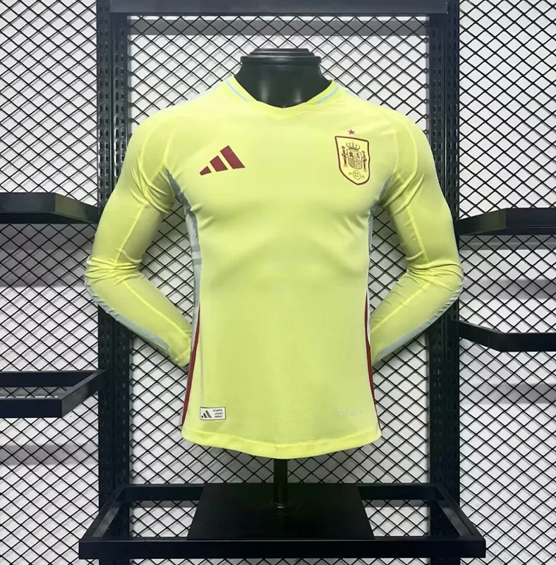 Spanien Auswärtstrikot Langarm 2024