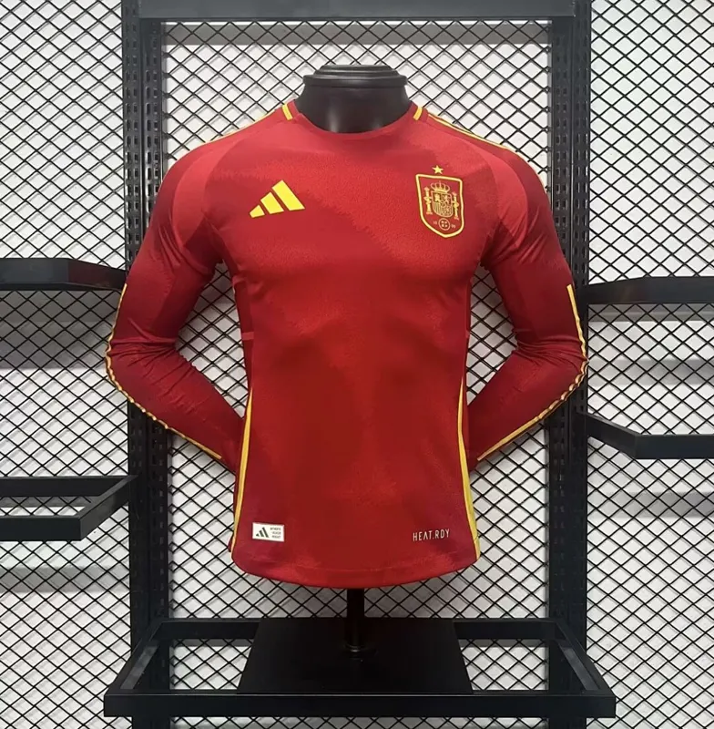 Spanien Heimtrikot Langarm 2024