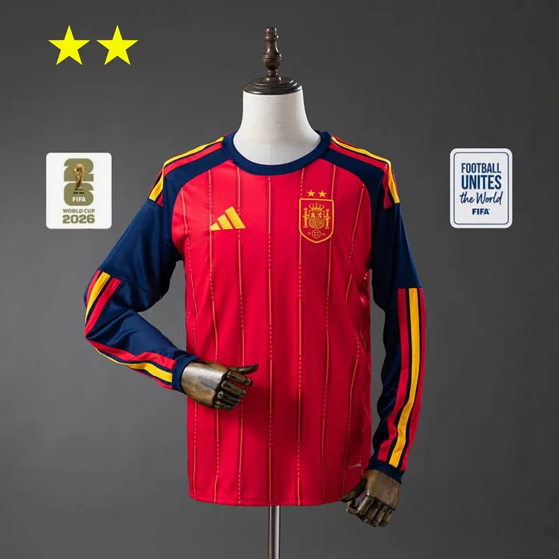 Spagna Maglia casa manica lunga 2026