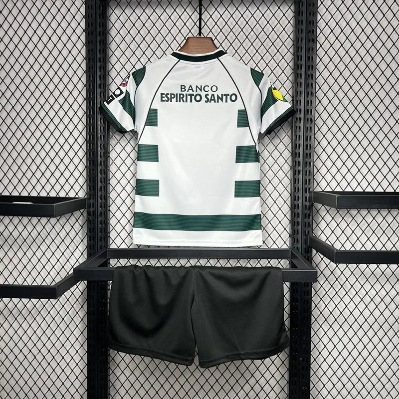 Sporting CP Kids Home Kit 2001/03 &mdash; back view