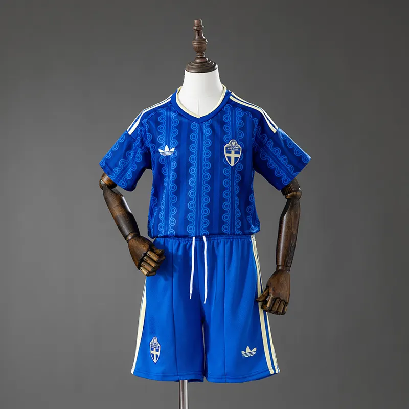 Suecia Equipación visitante niño