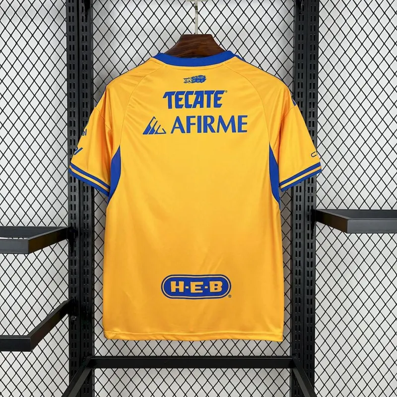 Tigres UANL Home Shirt 2025/26 &mdash; back view